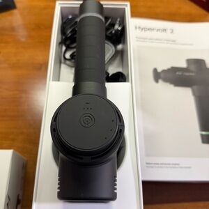 Hyperice Hypervolt 2 NEW plus heated head attachment also NEW